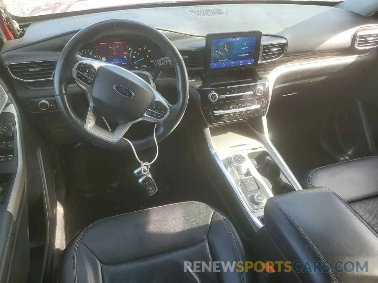 8 fotografías del automóvil dañado 1FMSK8FH9MGA86092 FORD EXPLORER 2021