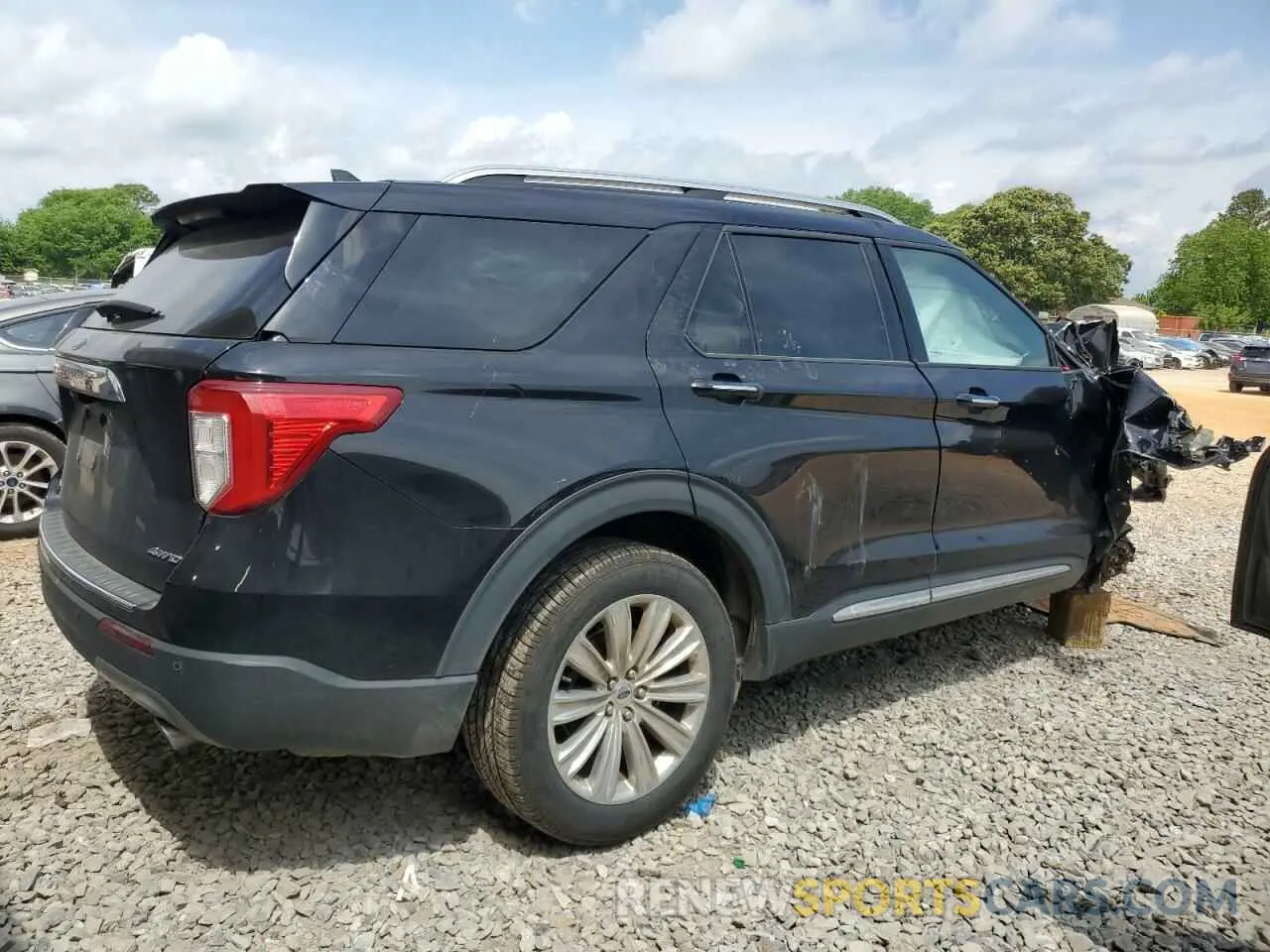 3 fotografías del automóvil dañado 1FMSK8FHXMGB48650 FORD EXPLORER 2021