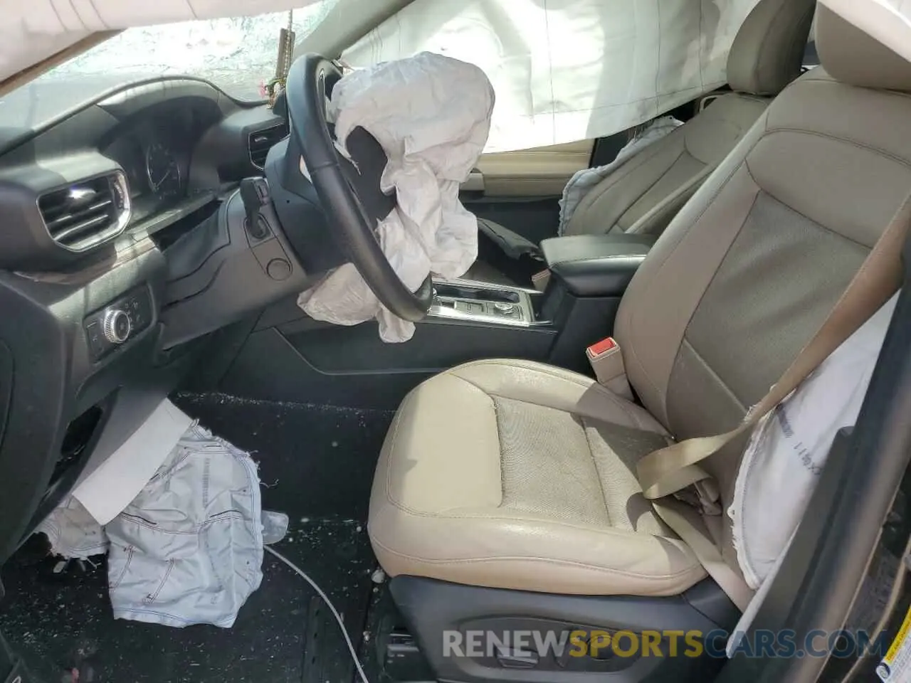 7 fotografías del automóvil dañado 1FMSK8FHXMGB48650 FORD EXPLORER 2021