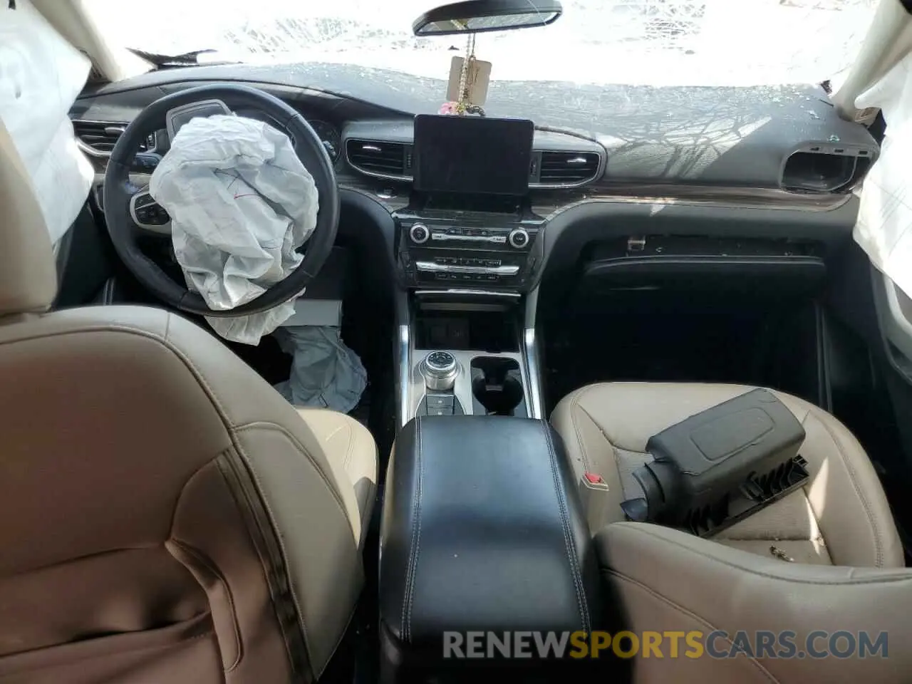 8 fotografías del automóvil dañado 1FMSK8FHXMGB48650 FORD EXPLORER 2021