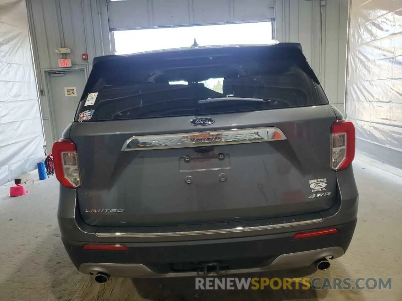 6 fotografías del automóvil dañado 1FMSK8FHXMGC14260 FORD EXPLORER 2021