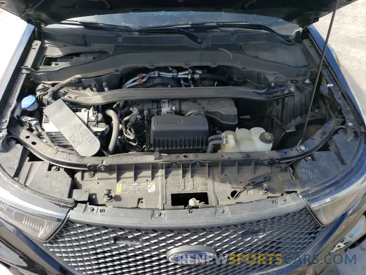 12 fotografías del automóvil dañado 1FM5K8AB1NGB76662 FORD EXPLORER 2022