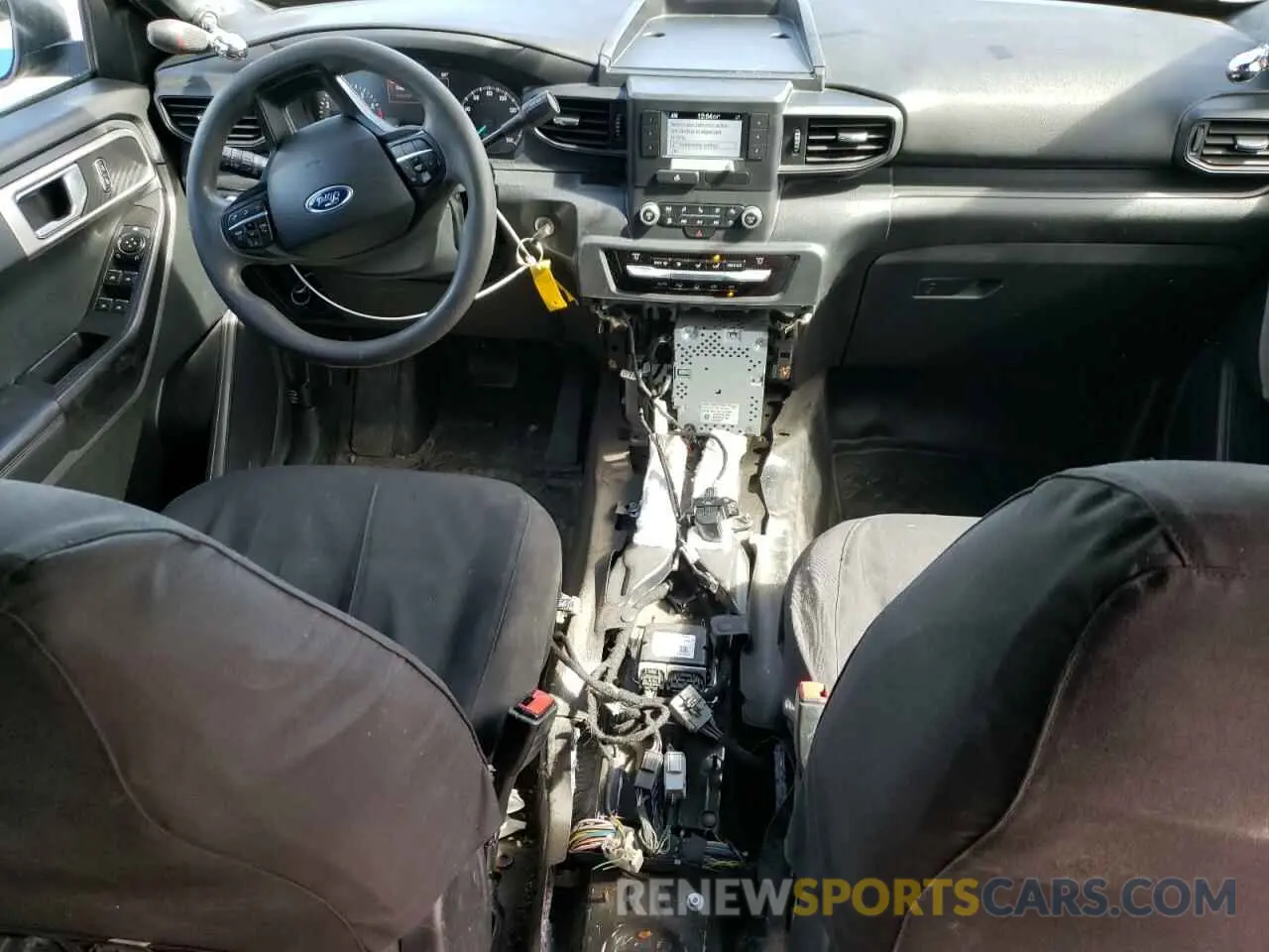 8 fotografías del automóvil dañado 1FM5K8AB1NGB76662 FORD EXPLORER 2022