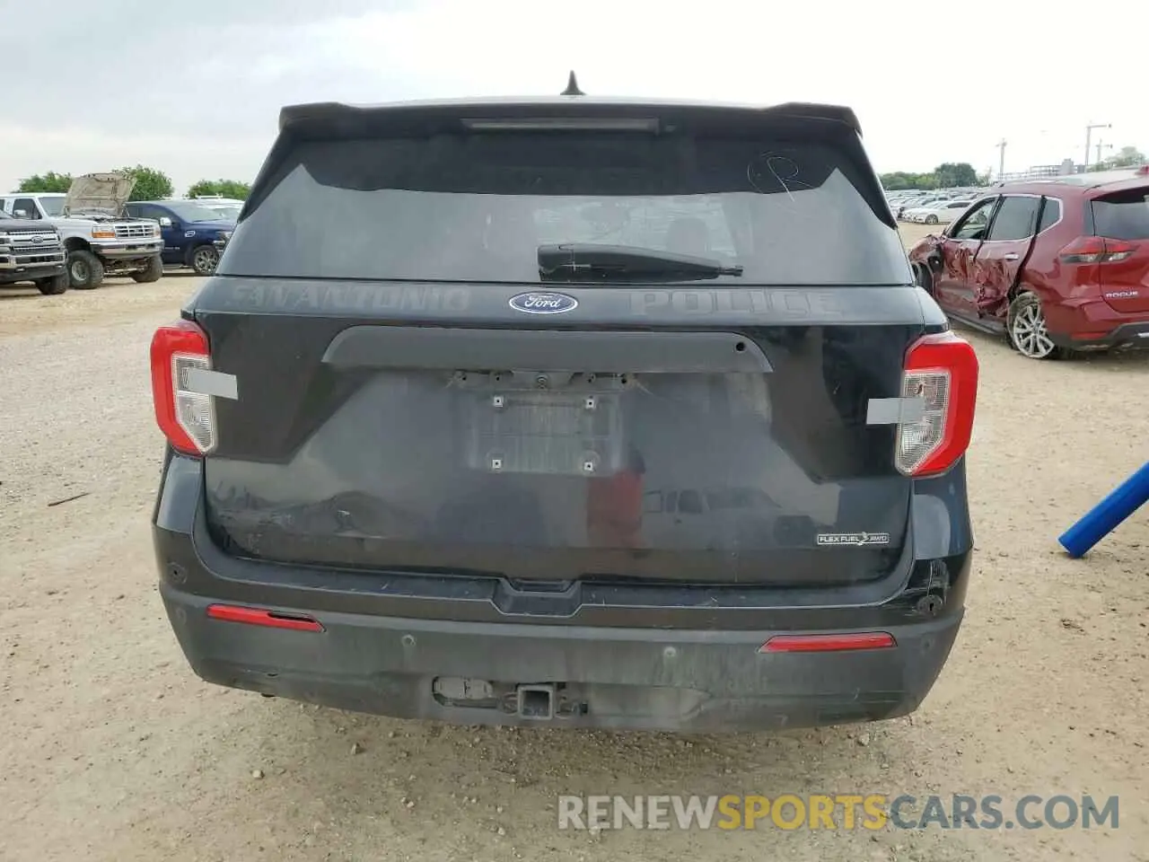 6 fotografías del automóvil dañado 1FM5K8AB1NGC24306 FORD EXPLORER 2022