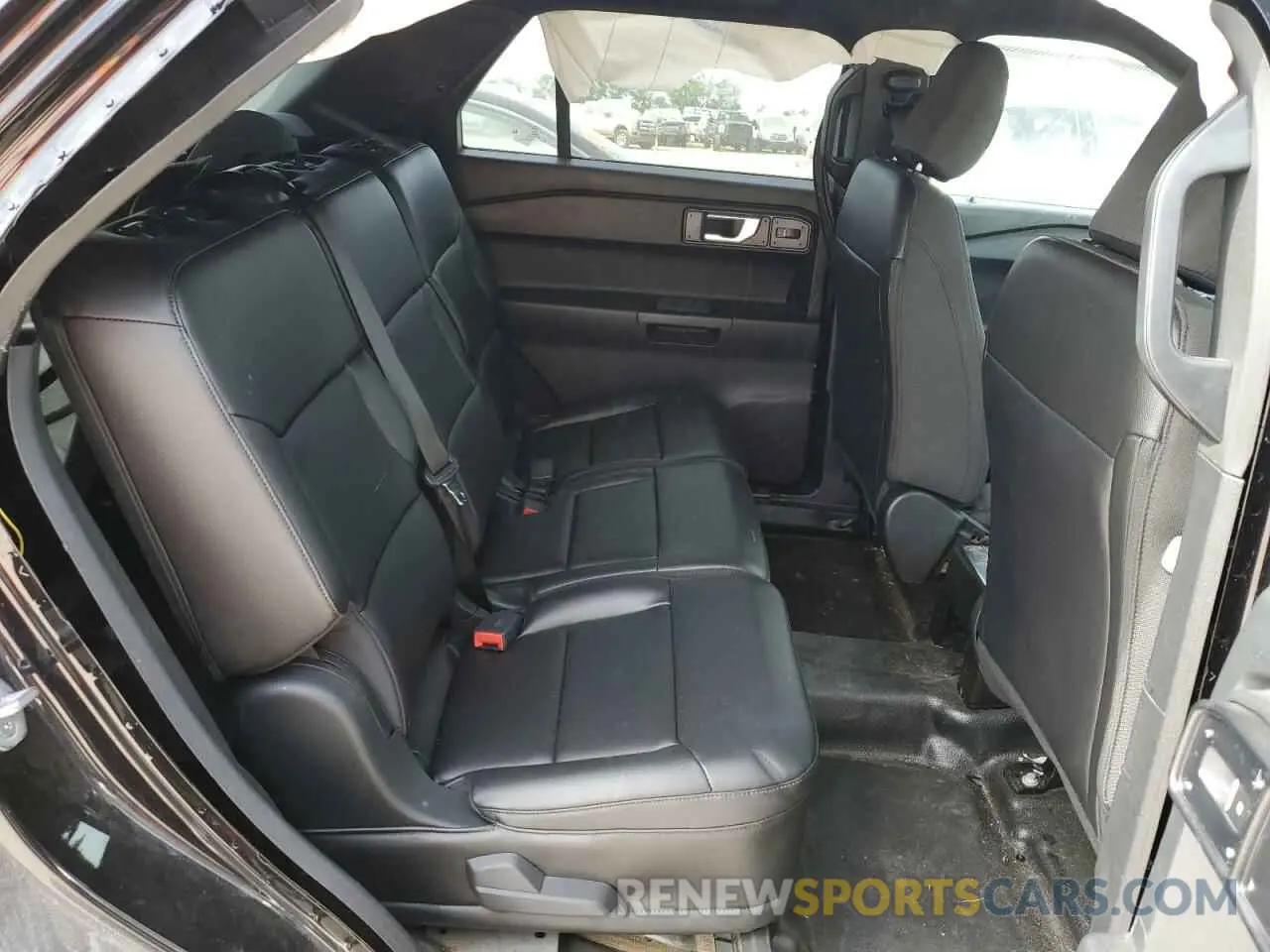 11 fotografías del automóvil dañado 1FM5K8AB2NGA57924 FORD EXPLORER 2022