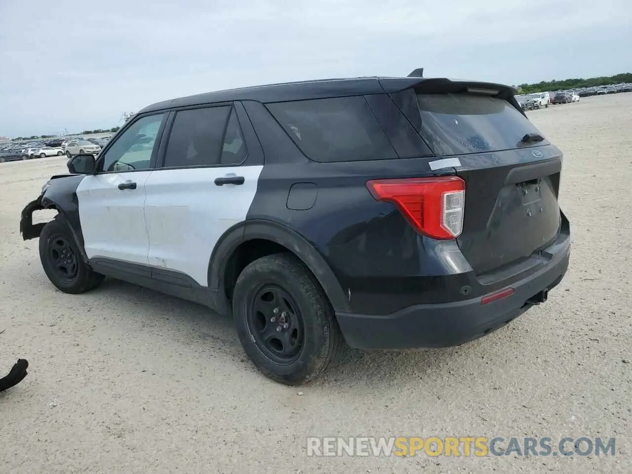 2 fotografías del automóvil dañado 1FM5K8AB2NGA57924 FORD EXPLORER 2022