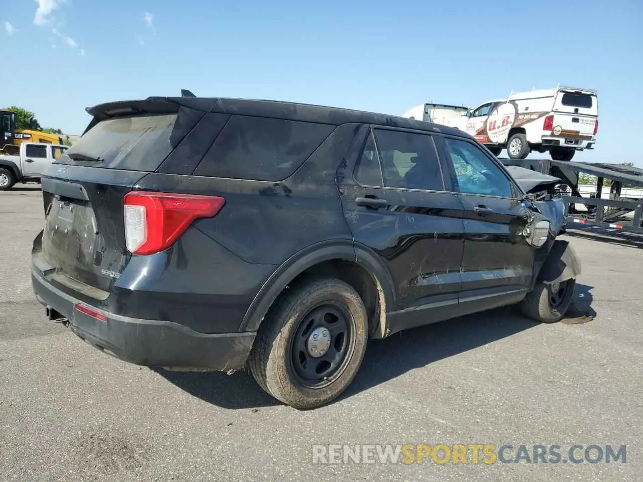 3 fotografías del automóvil dañado 1FM5K8AB4NGA50487 FORD EXPLORER 2022