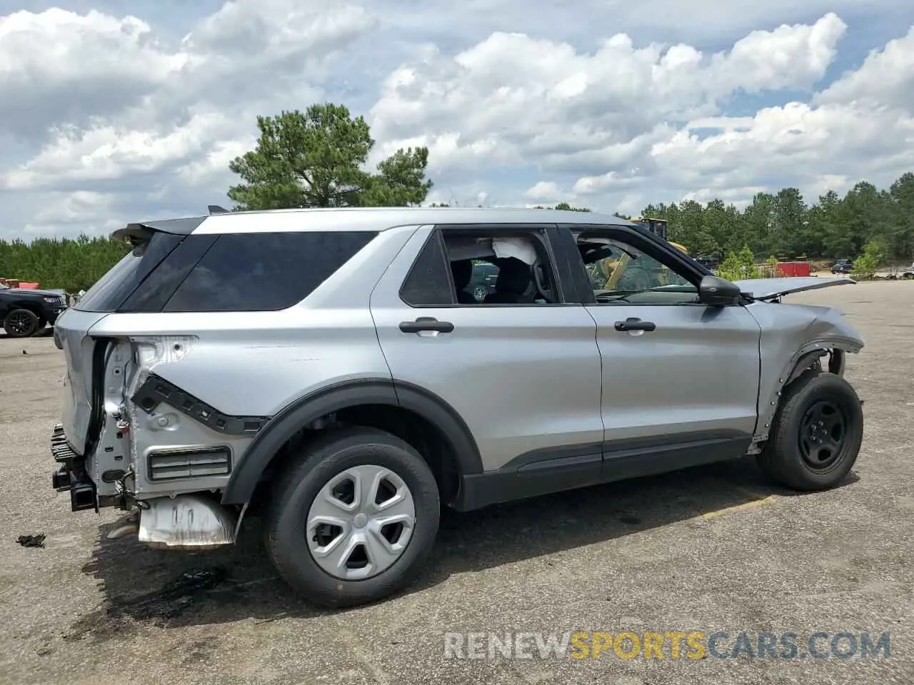 3 fotografías del automóvil dañado 1FM5K8AB4NGC41665 FORD EXPLORER 2022