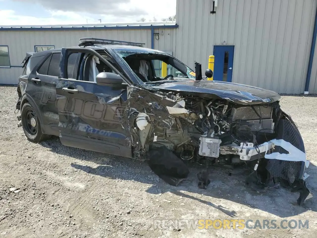 4 fotografías del automóvil dañado 1FM5K8AB5NGB81489 FORD EXPLORER 2022