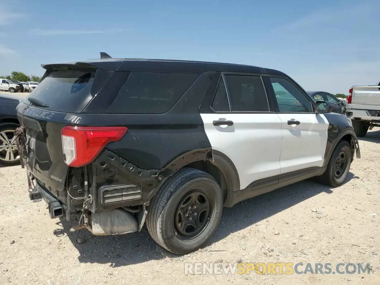 3 fotografías del automóvil dañado 1FM5K8AB6NGA48613 FORD EXPLORER 2022