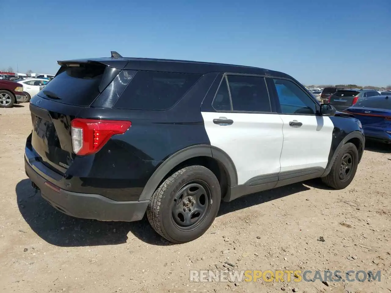 3 fotografías del automóvil dañado 1FM5K8AB8NGA58141 FORD EXPLORER 2022