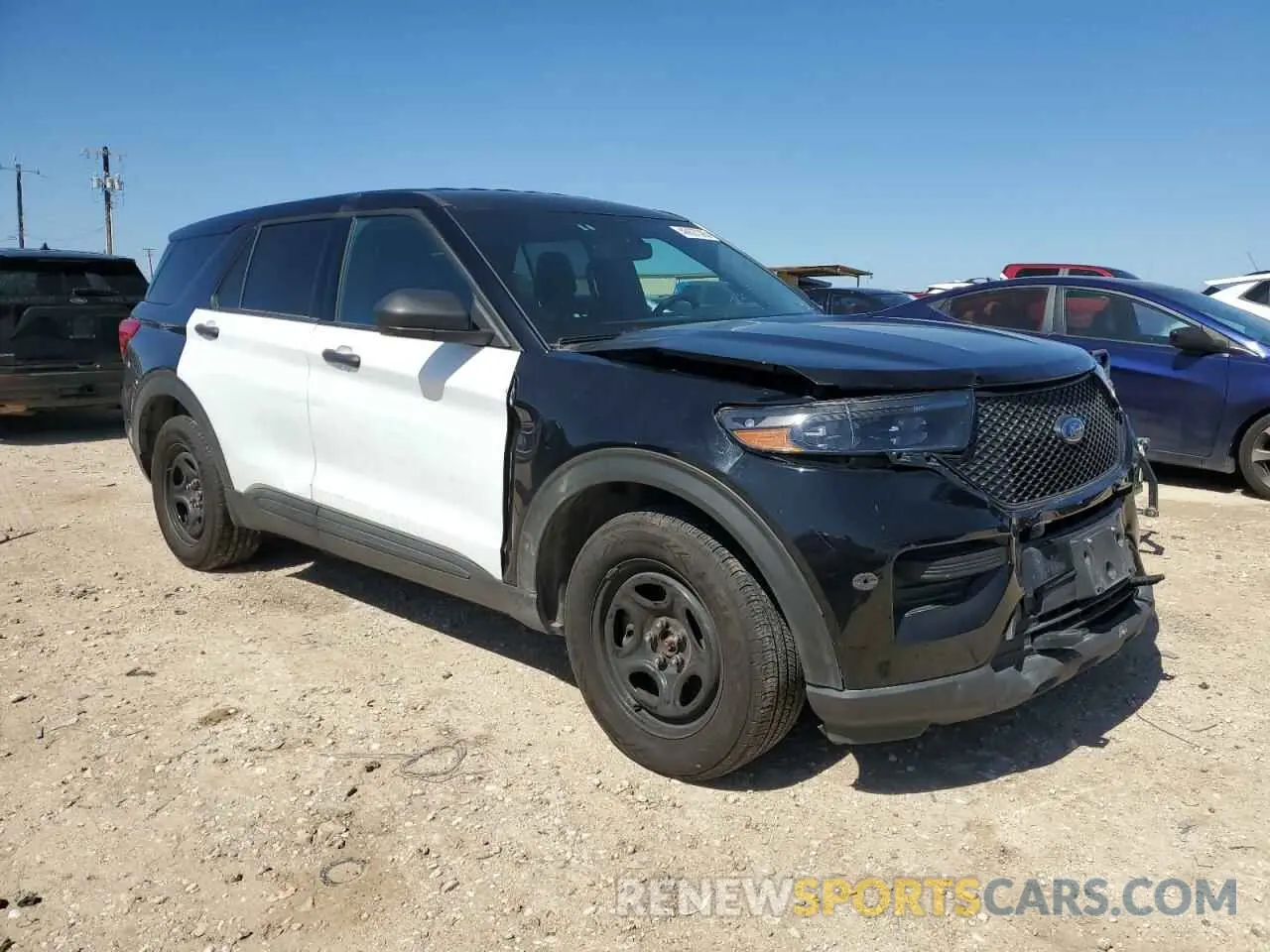 4 fotografías del automóvil dañado 1FM5K8AB8NGA58141 FORD EXPLORER 2022