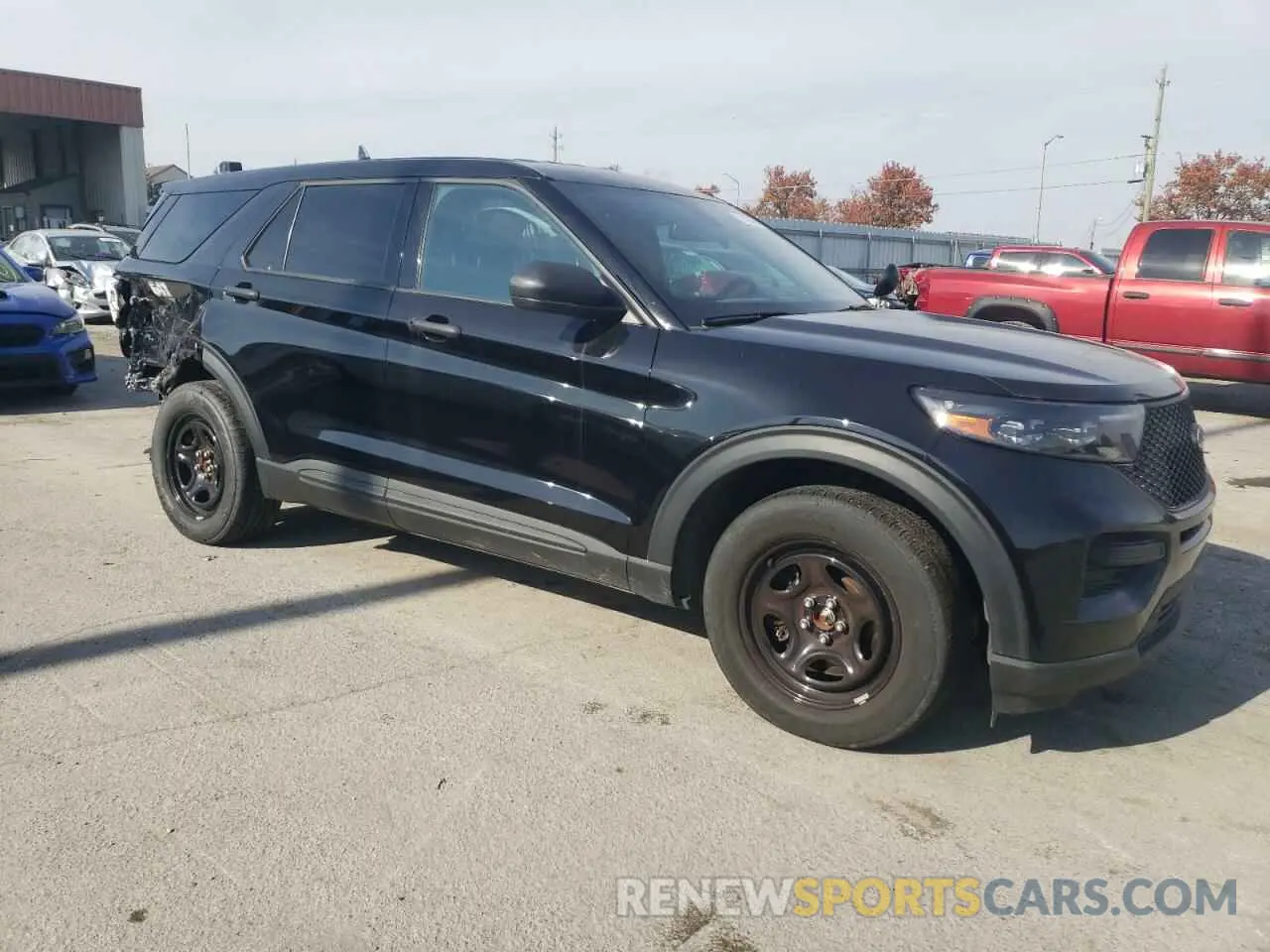 4 fotografías del automóvil dañado 1FM5K8AB9NGC41581 FORD EXPLORER 2022