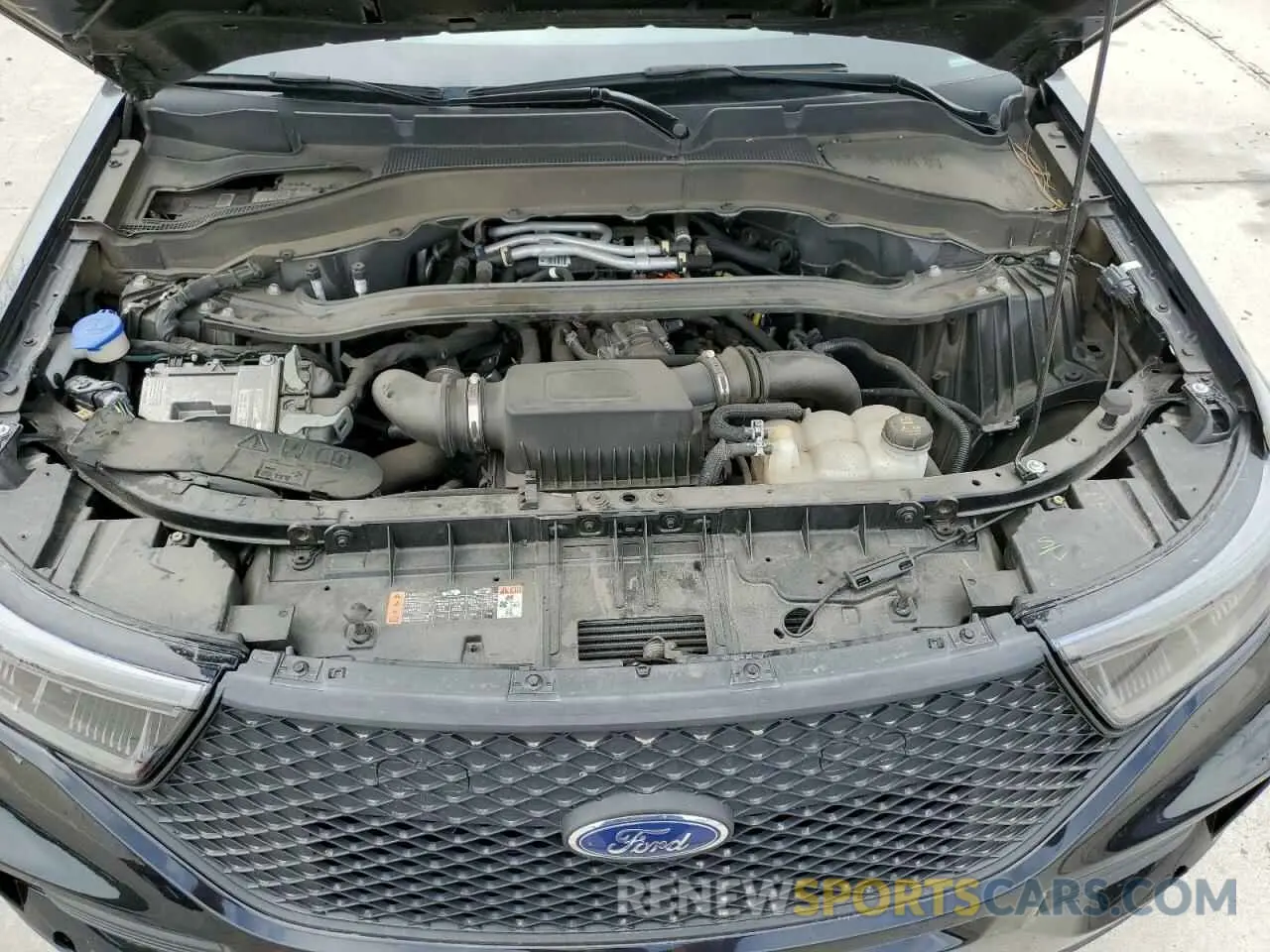 12 fotografías del automóvil dañado 1FM5K8AC6NGC24293 FORD EXPLORER 2022