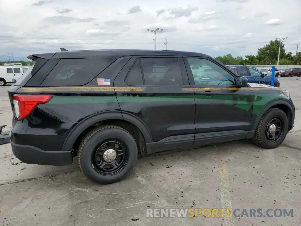 3 fotografías del automóvil dañado 1FM5K8AC6NGC24293 FORD EXPLORER 2022