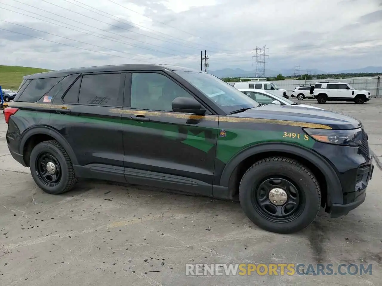 4 fotografías del automóvil dañado 1FM5K8AC6NGC24293 FORD EXPLORER 2022