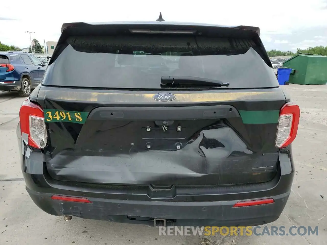 6 fotografías del automóvil dañado 1FM5K8AC6NGC24293 FORD EXPLORER 2022