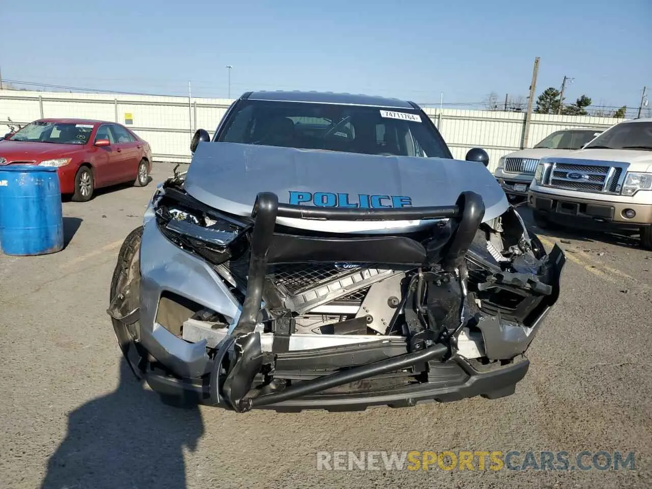 5 fotografías del automóvil dañado 1FM5K8AC7NGC23217 FORD EXPLORER 2022