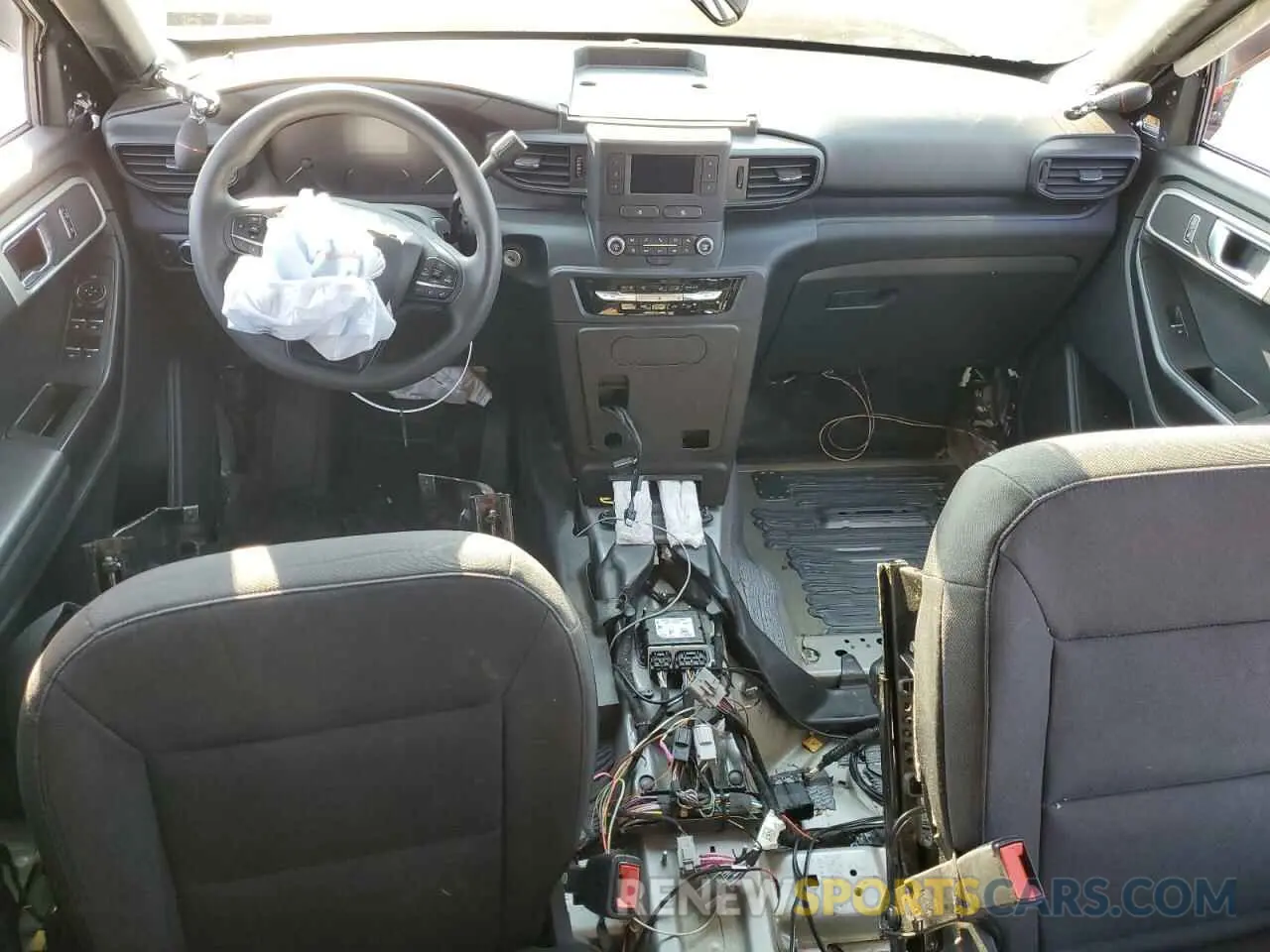 8 fotografías del automóvil dañado 1FM5K8AC7NGC23217 FORD EXPLORER 2022