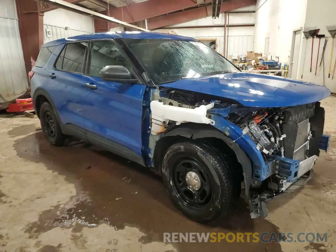 4 fotografías del automóvil dañado 1FM5K8AW1NNA07112 FORD EXPLORER 2022