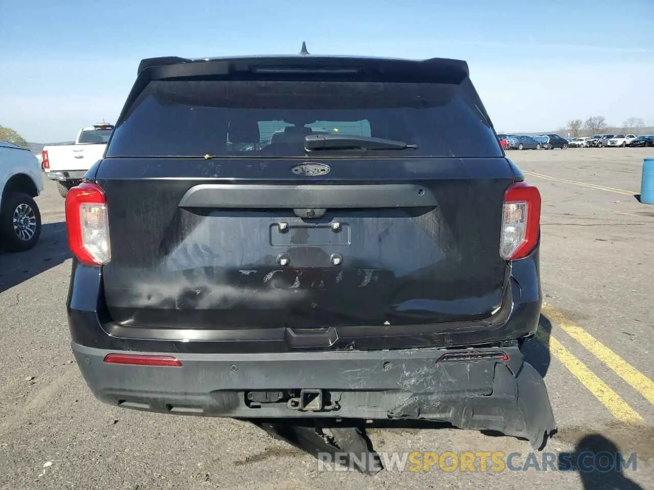 6 fotografías del automóvil dañado 1FM5K8AW3NNA11503 FORD EXPLORER 2022