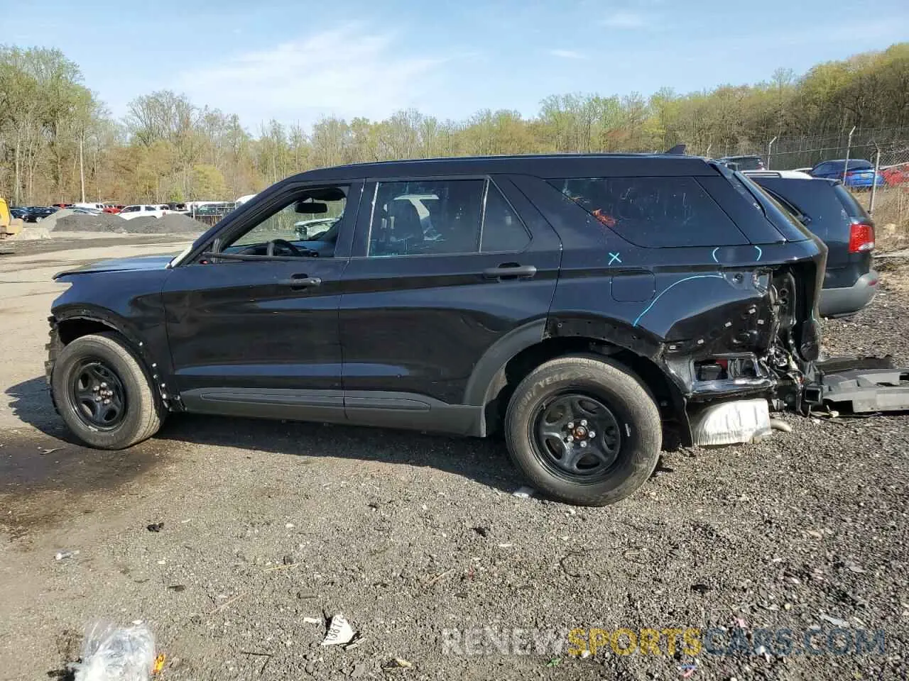 2 fotografías del automóvil dañado 1FM5K8AW7NNA13612 FORD EXPLORER 2022