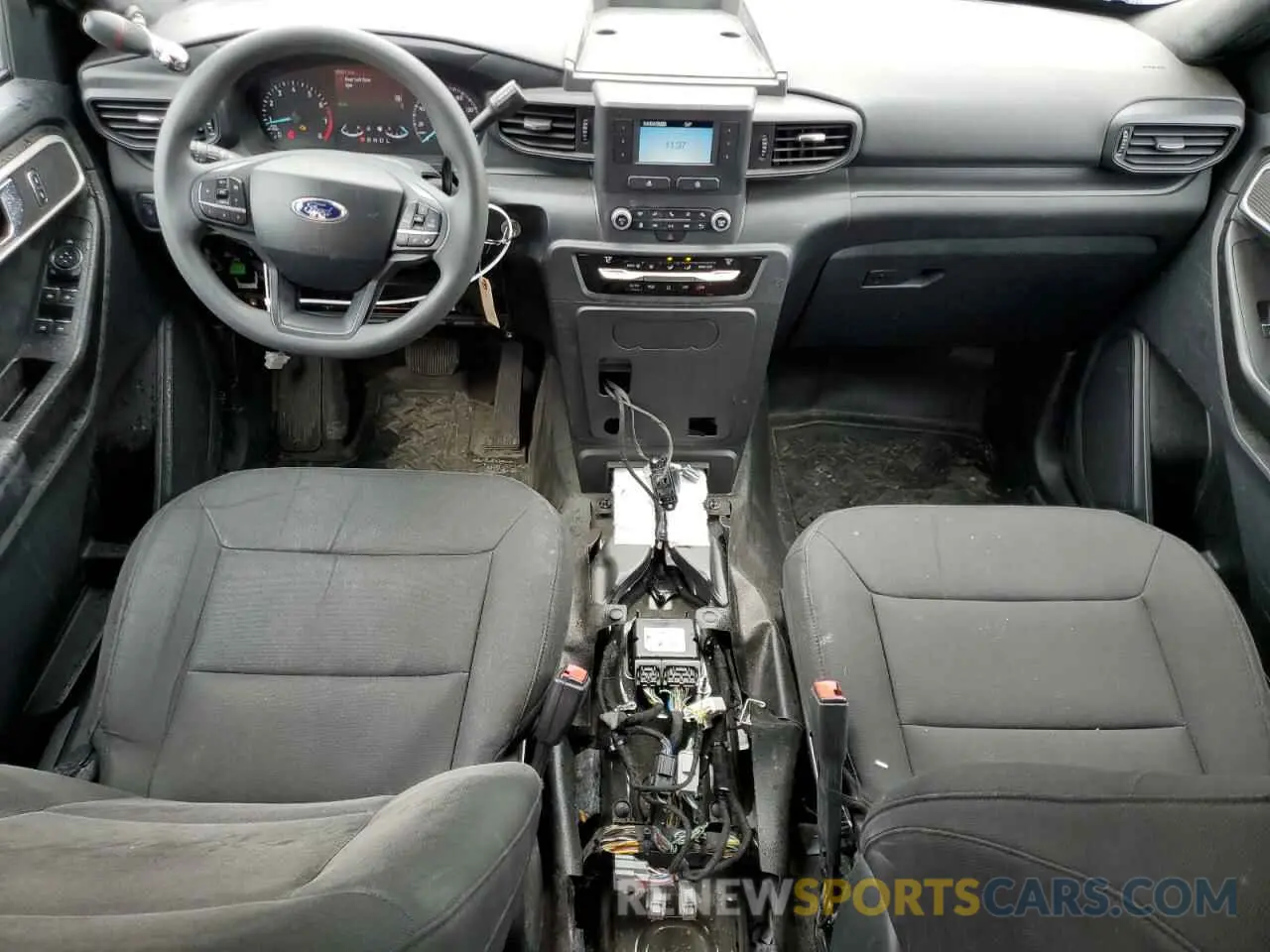 8 fotografías del automóvil dañado 1FM5K8AWXNNA08923 FORD EXPLORER 2022