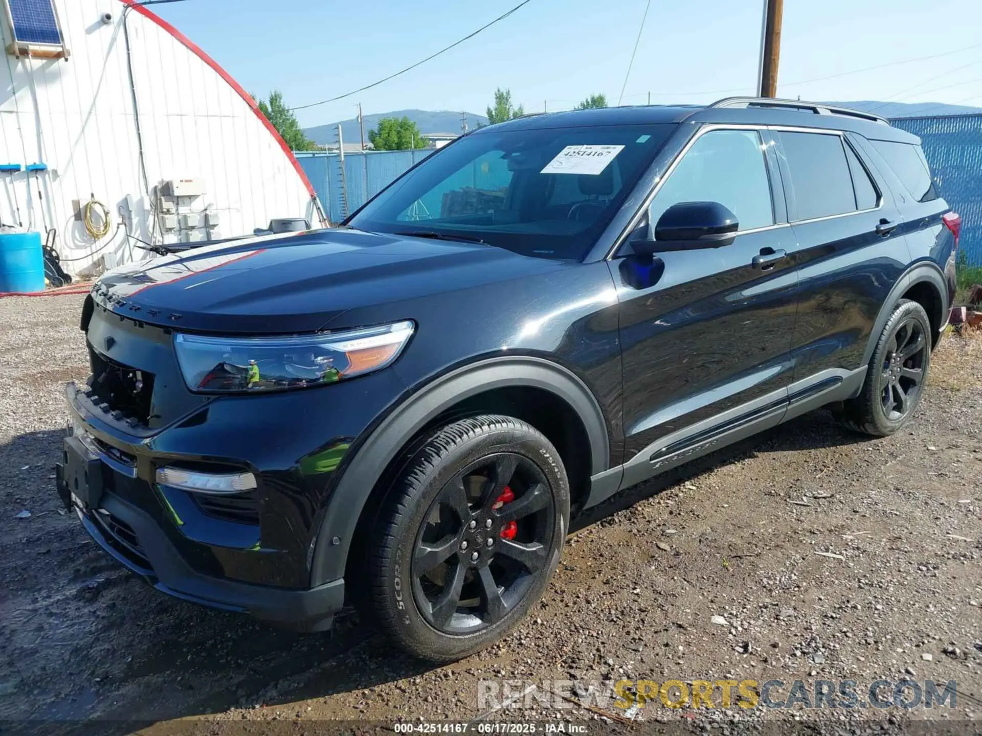 2 fotografías del automóvil dañado 1FM5K8GC2NGA12627 FORD EXPLORER 2022