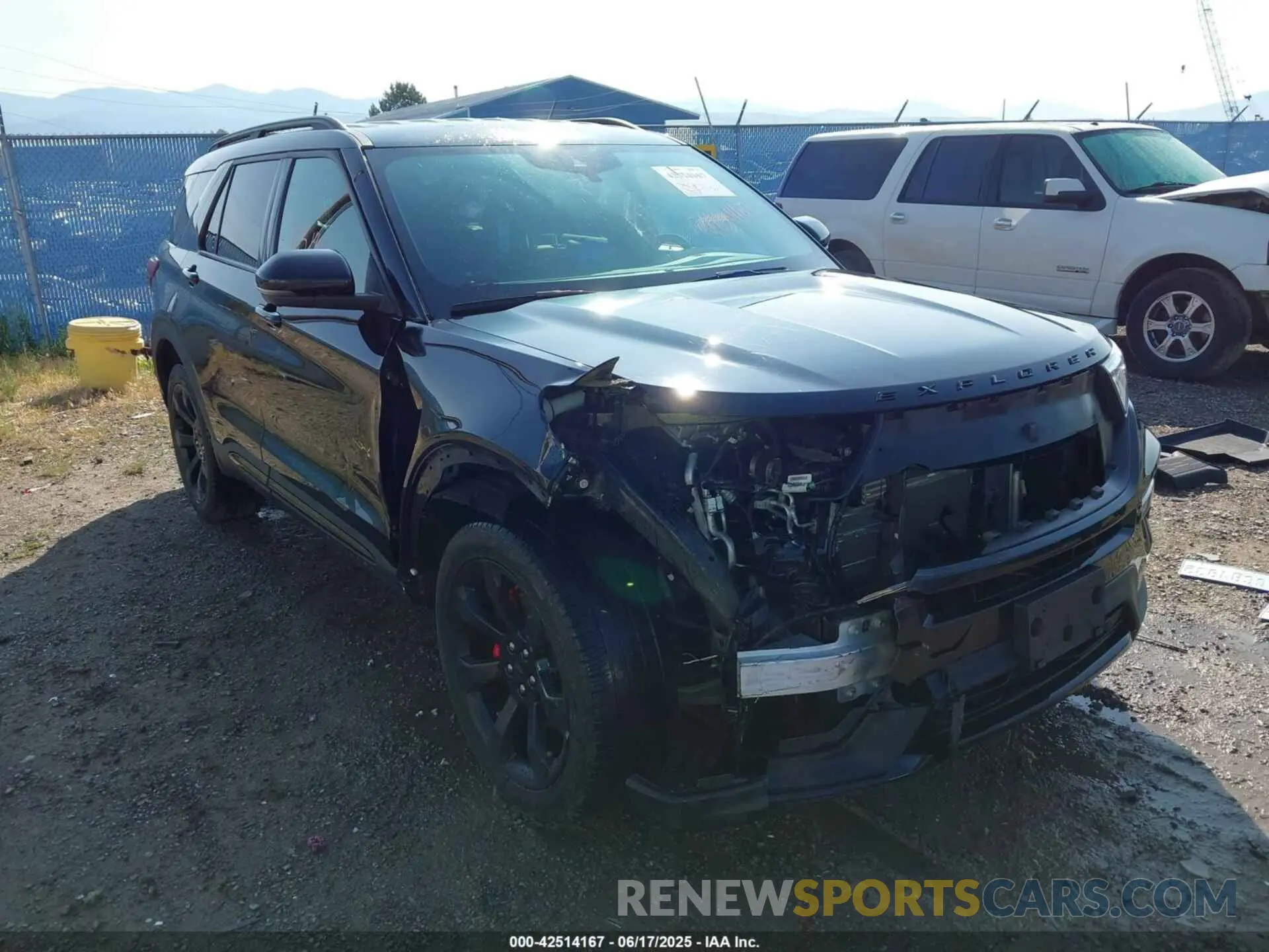 6 fotografías del automóvil dañado 1FM5K8GC2NGA12627 FORD EXPLORER 2022