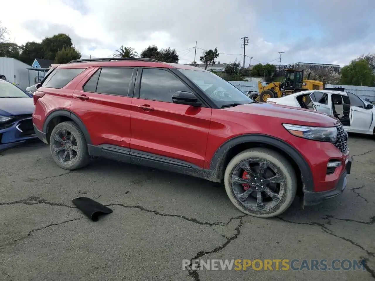 4 fotografías del automóvil dañado 1FM5K8GC3NGA60508 FORD EXPLORER 2022