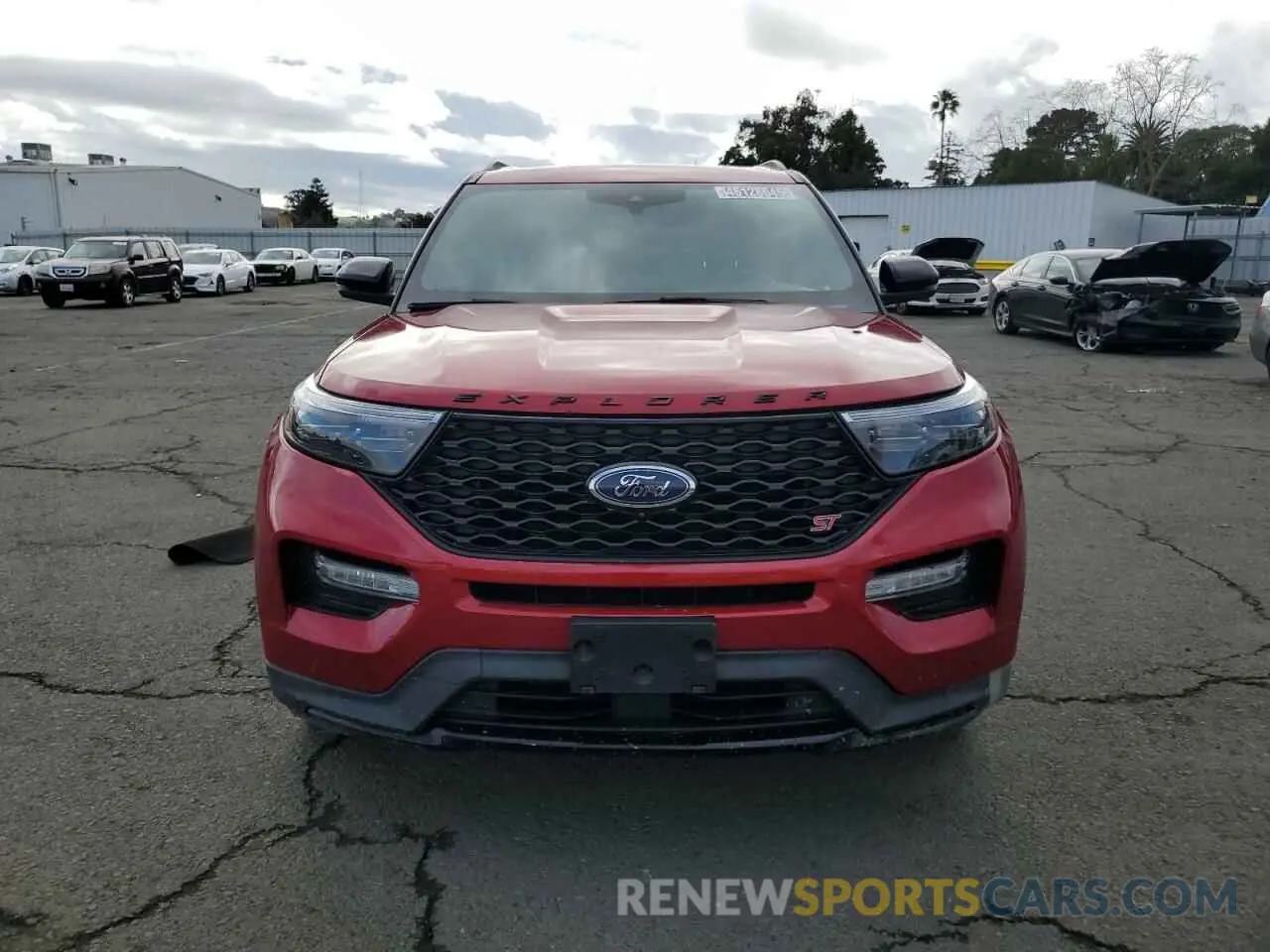 5 fotografías del automóvil dañado 1FM5K8GC3NGA60508 FORD EXPLORER 2022
