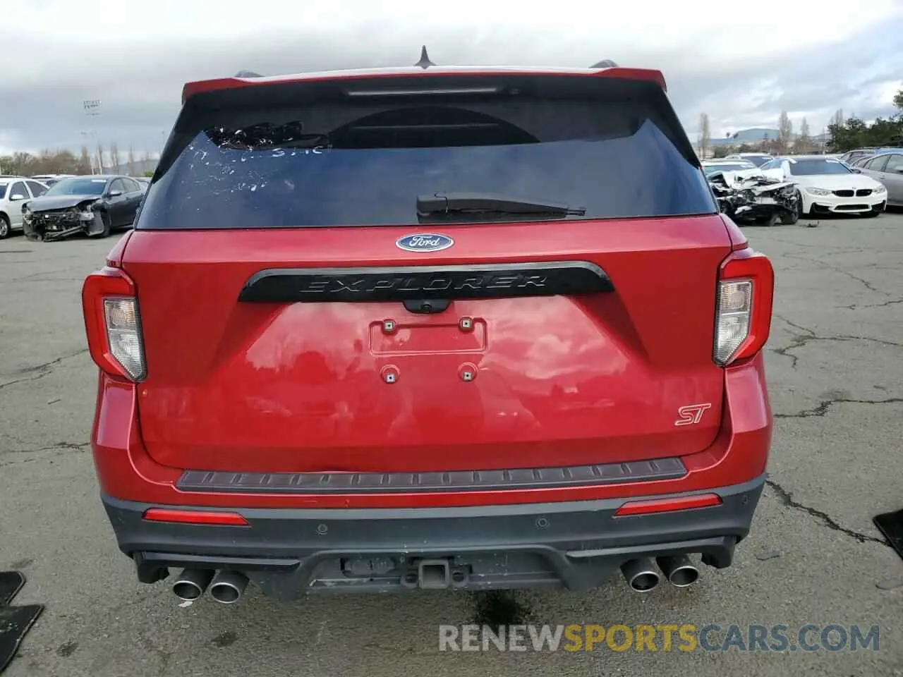 6 fotografías del automóvil dañado 1FM5K8GC3NGA60508 FORD EXPLORER 2022