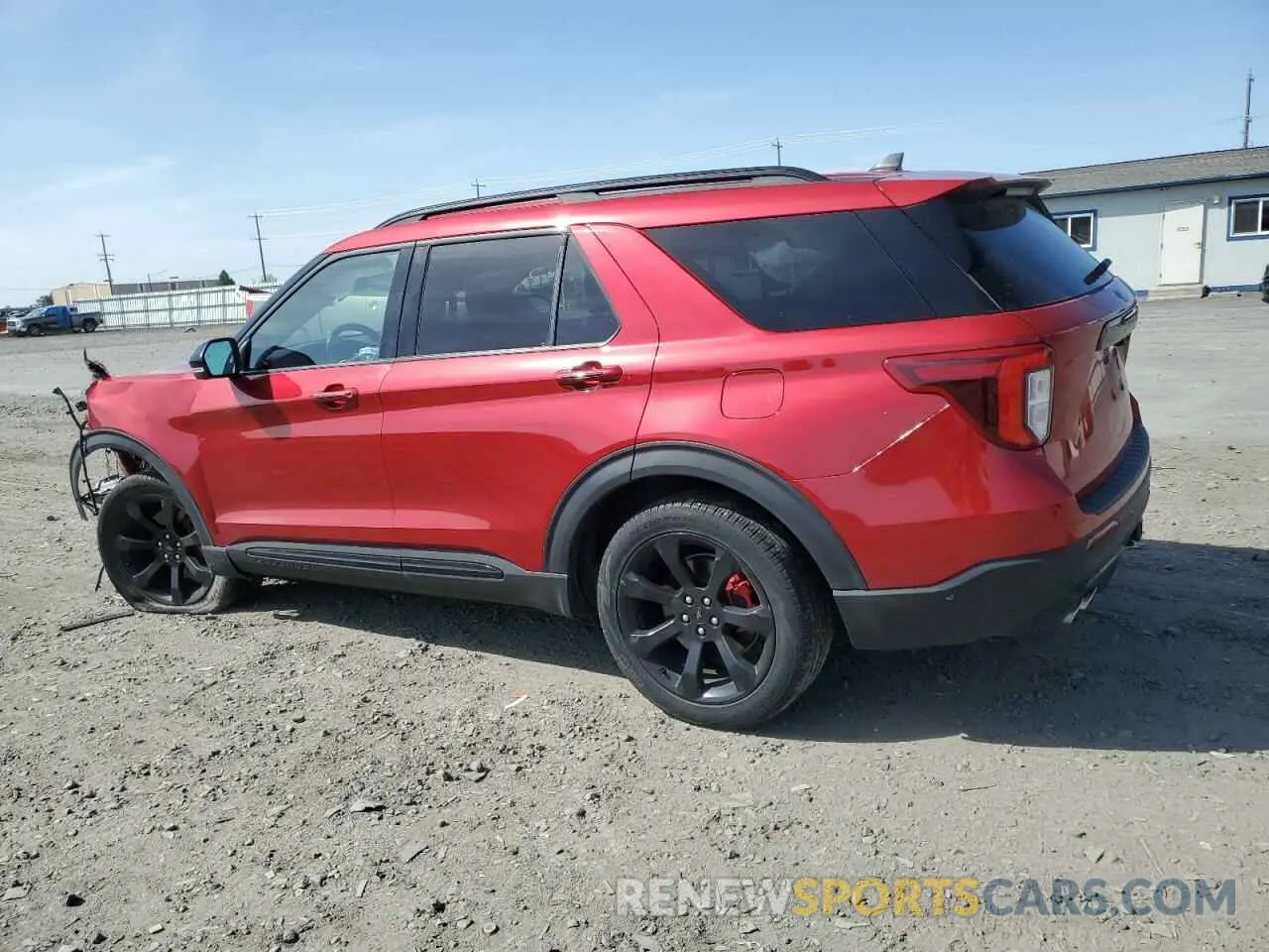 2 fotografías del automóvil dañado 1FM5K8GC3NGB02451 FORD EXPLORER 2022