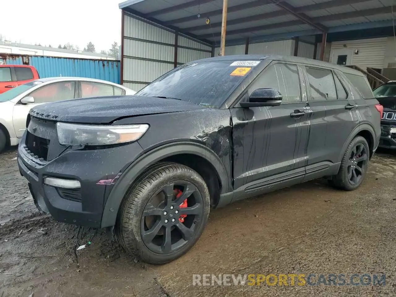 1 fotografías del automóvil dañado 1FM5K8GC5NGA73891 FORD EXPLORER 2022