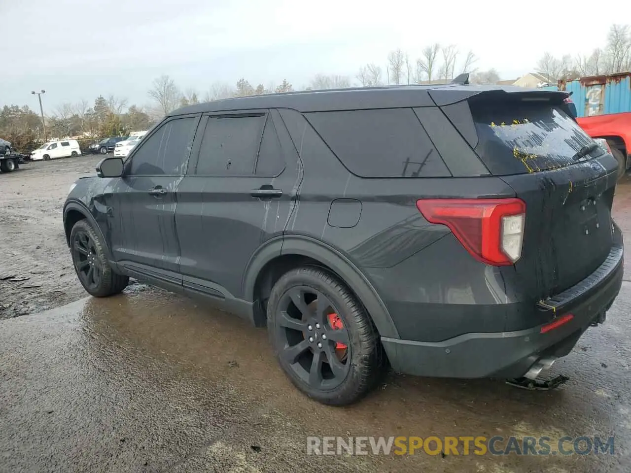2 fotografías del automóvil dañado 1FM5K8GC5NGA73891 FORD EXPLORER 2022