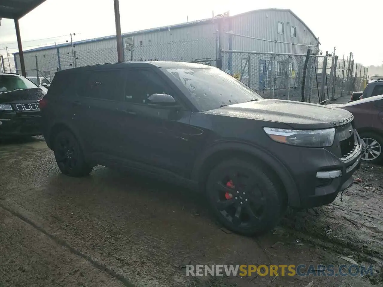4 fotografías del automóvil dañado 1FM5K8GC5NGA73891 FORD EXPLORER 2022
