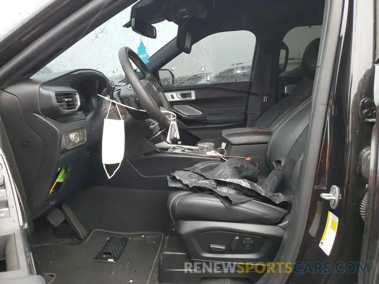 7 fotografías del automóvil dañado 1FM5K8GC5NGA73891 FORD EXPLORER 2022