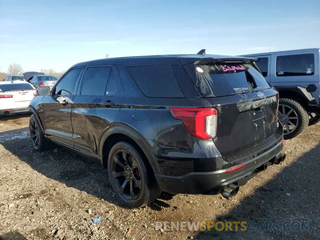 2 fotografías del automóvil dañado 1FM5K8GC5NGA81165 FORD EXPLORER 2022