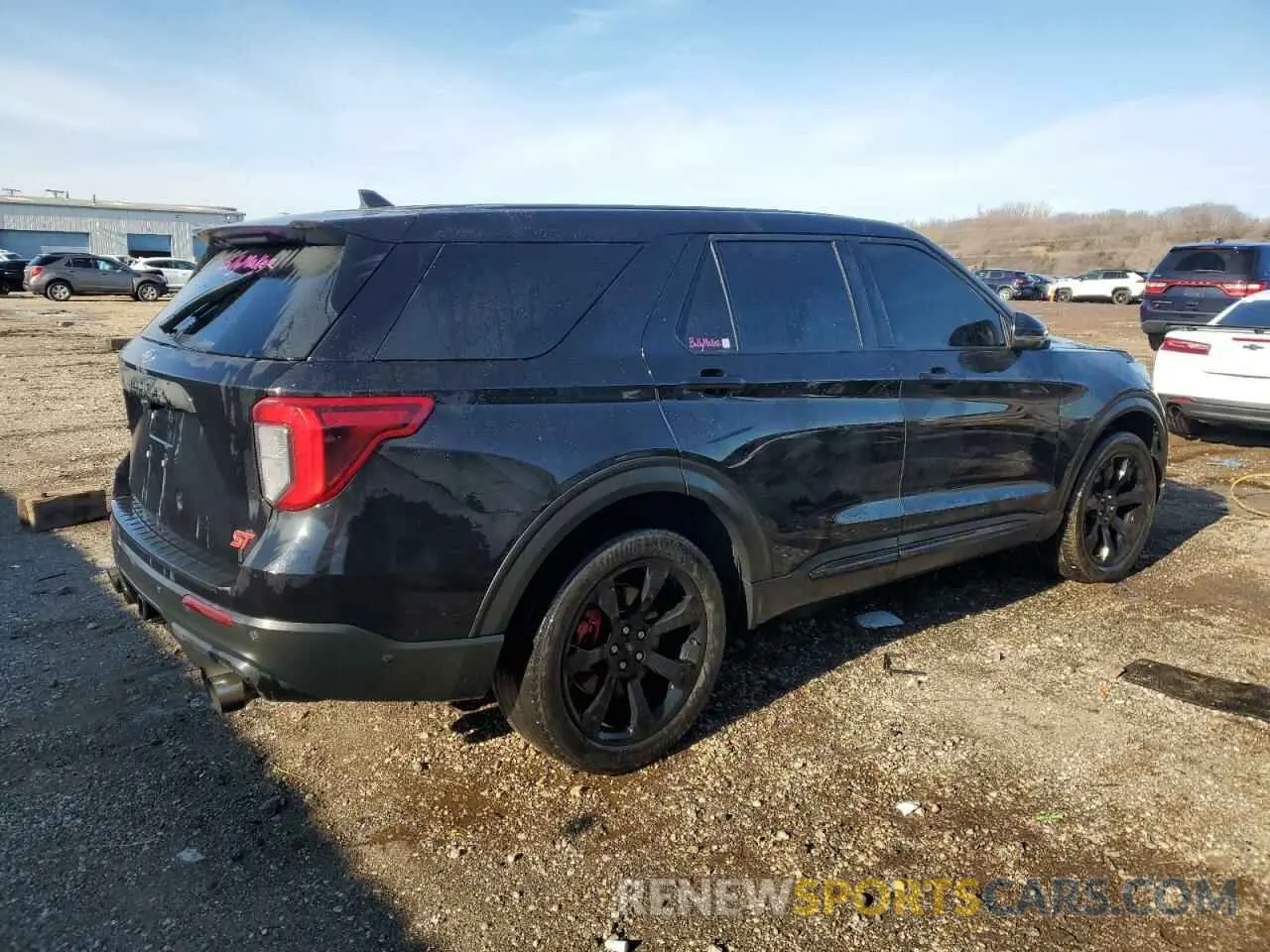 3 fotografías del automóvil dañado 1FM5K8GC5NGA81165 FORD EXPLORER 2022