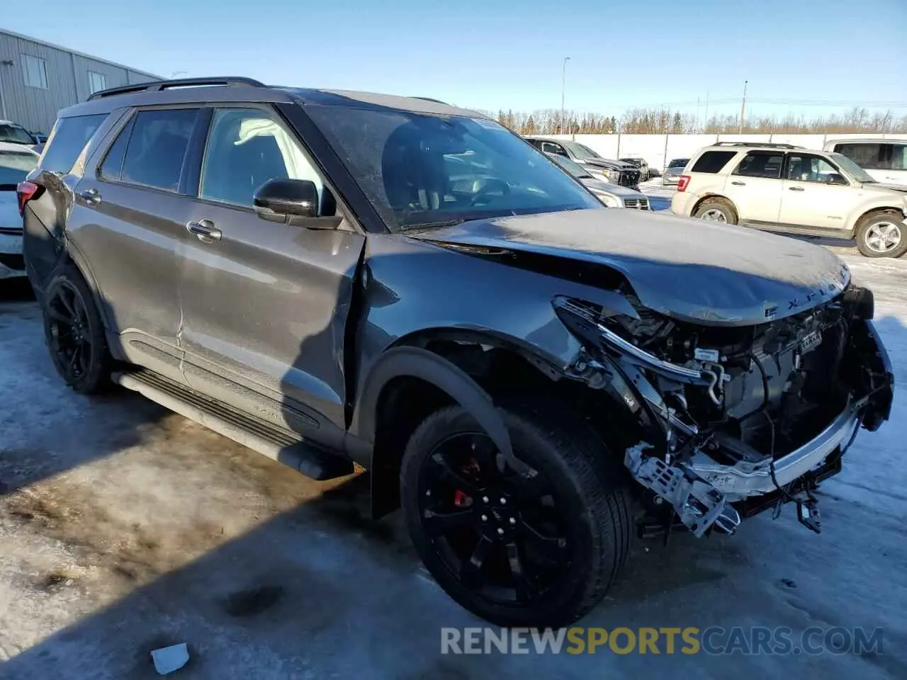 4 fotografías del automóvil dañado 1FM5K8GC5NGB74896 FORD EXPLORER 2022
