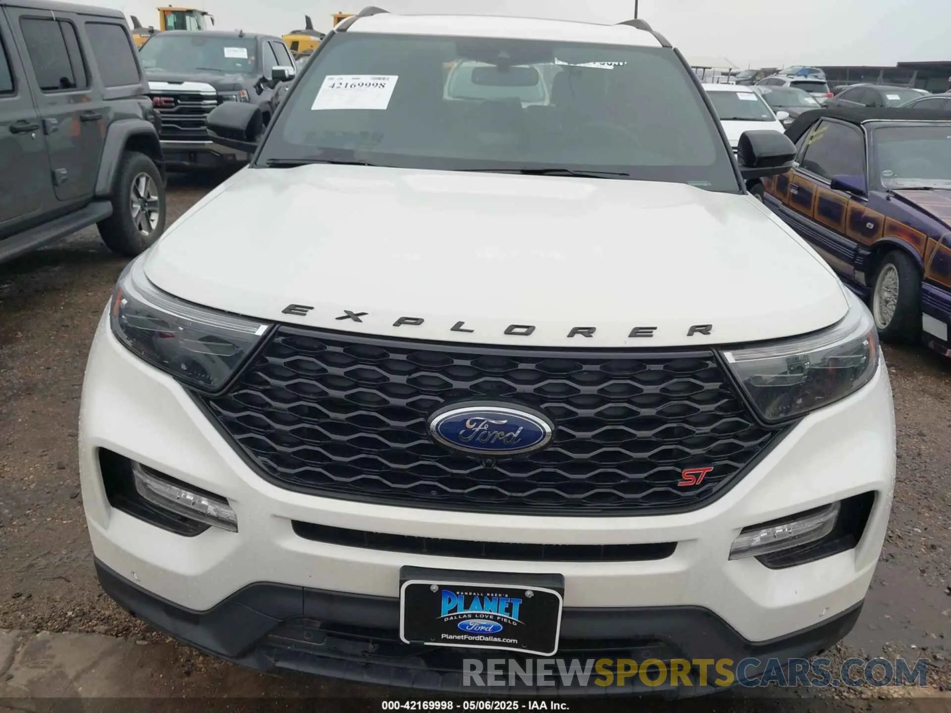12 fotografías del automóvil dañado 1FM5K8GC8NGA21381 FORD EXPLORER 2022