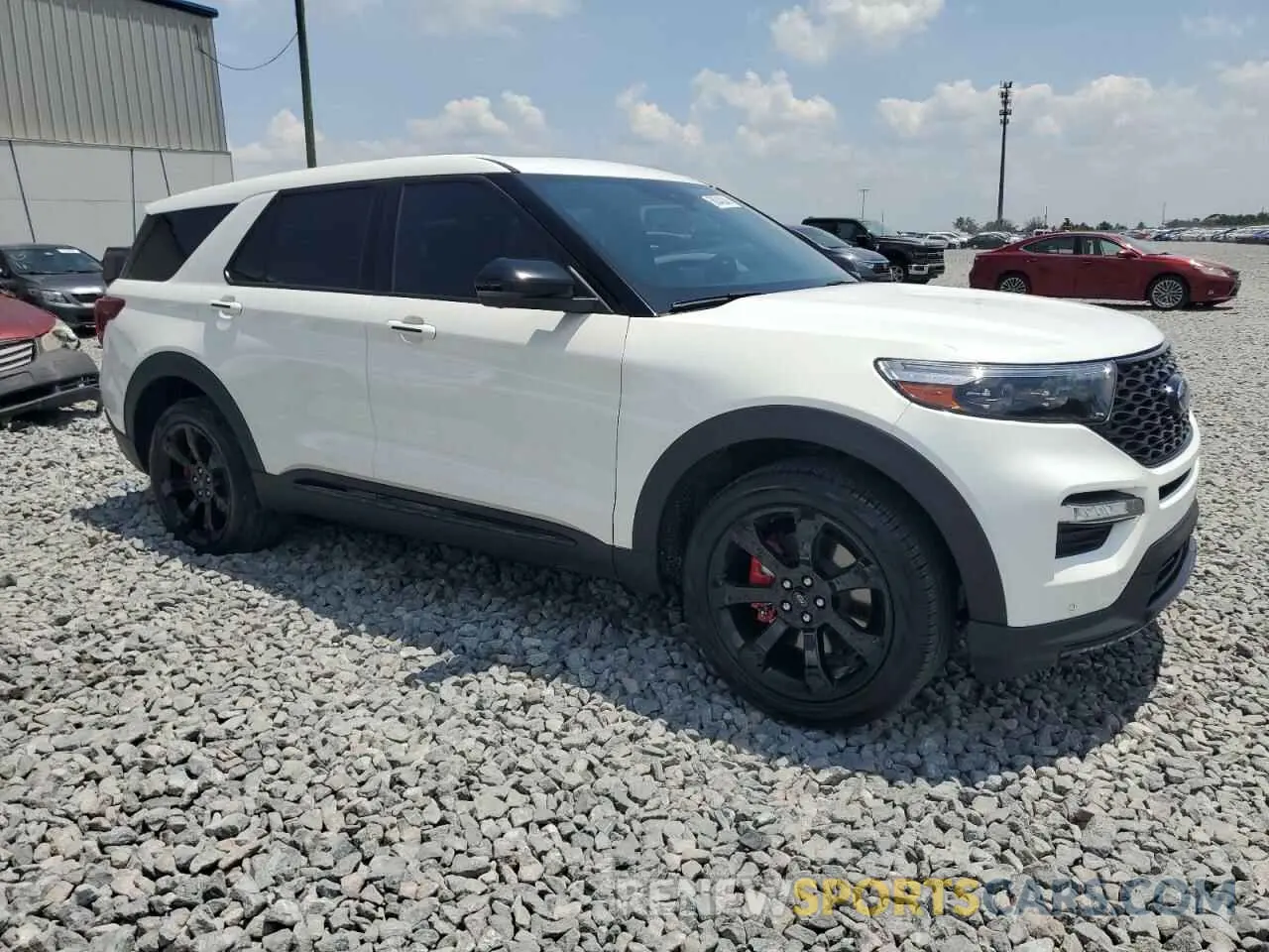 4 fotografías del automóvil dañado 1FM5K8GC8NGA35197 FORD EXPLORER 2022