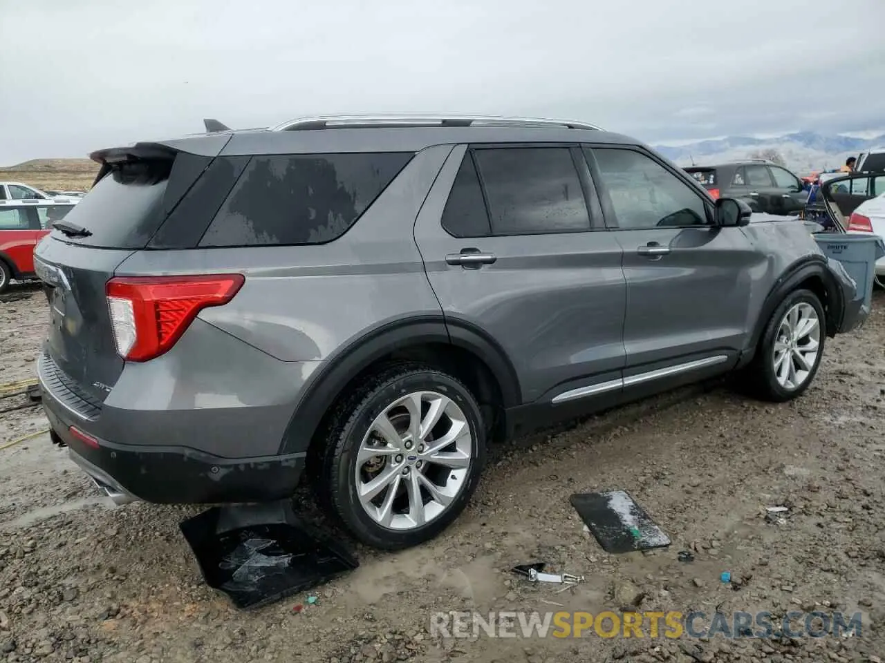 3 fotografías del automóvil dañado 1FM5K8HC2NGA81834 FORD EXPLORER 2022