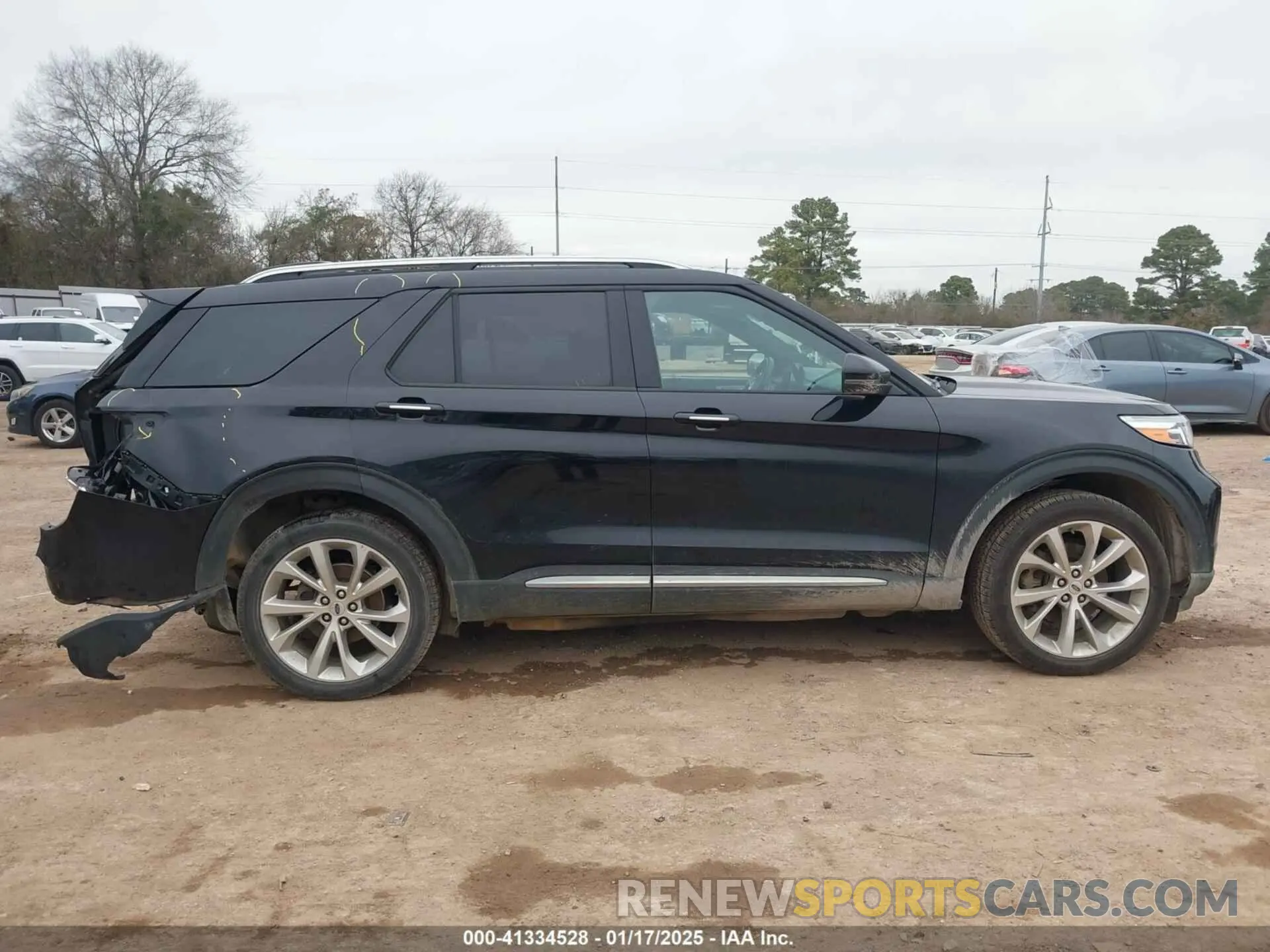 13 fotografías del automóvil dañado 1FM5K8HC5NGA35754 FORD EXPLORER 2022