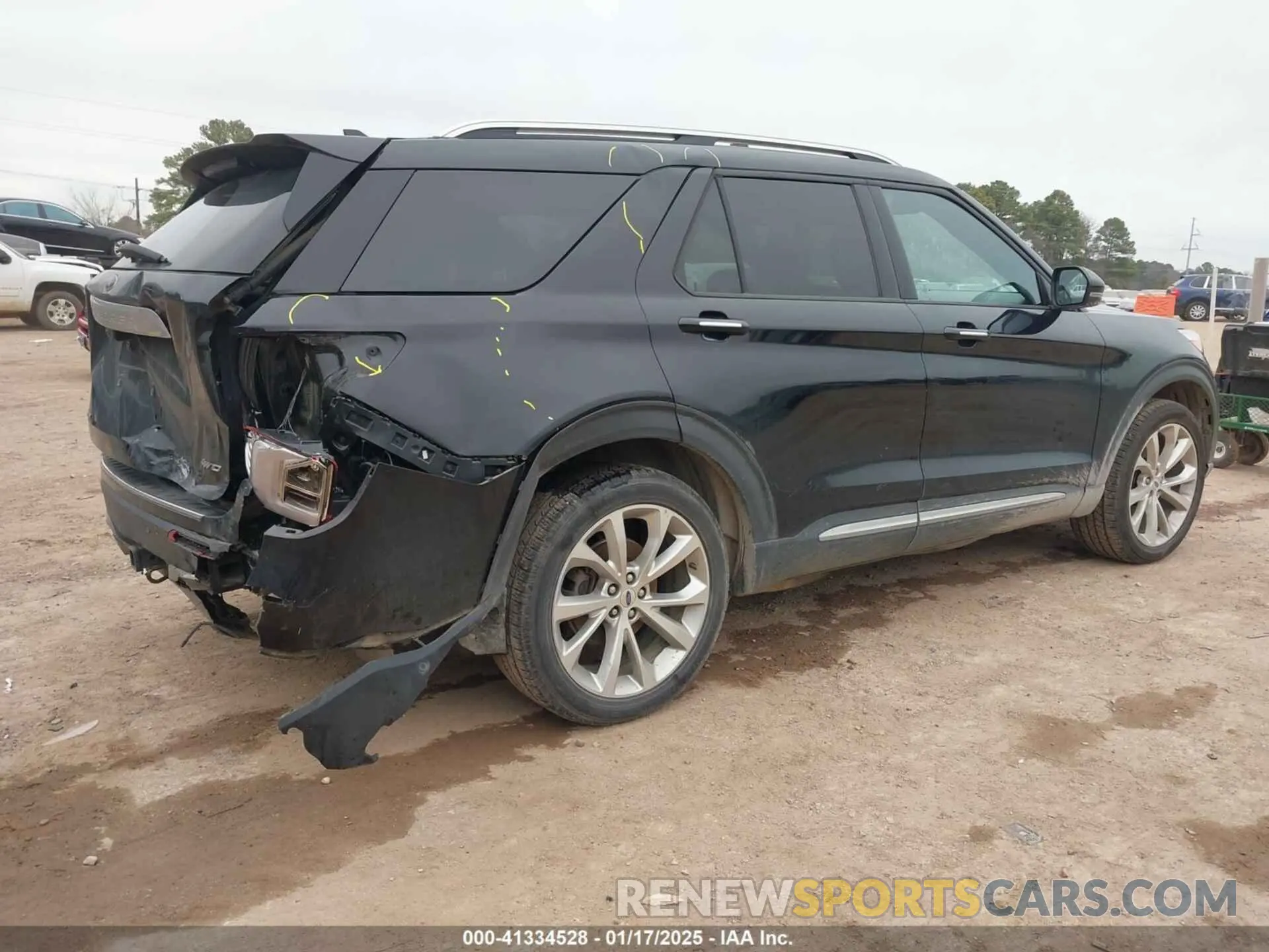 4 fotografías del automóvil dañado 1FM5K8HC5NGA35754 FORD EXPLORER 2022