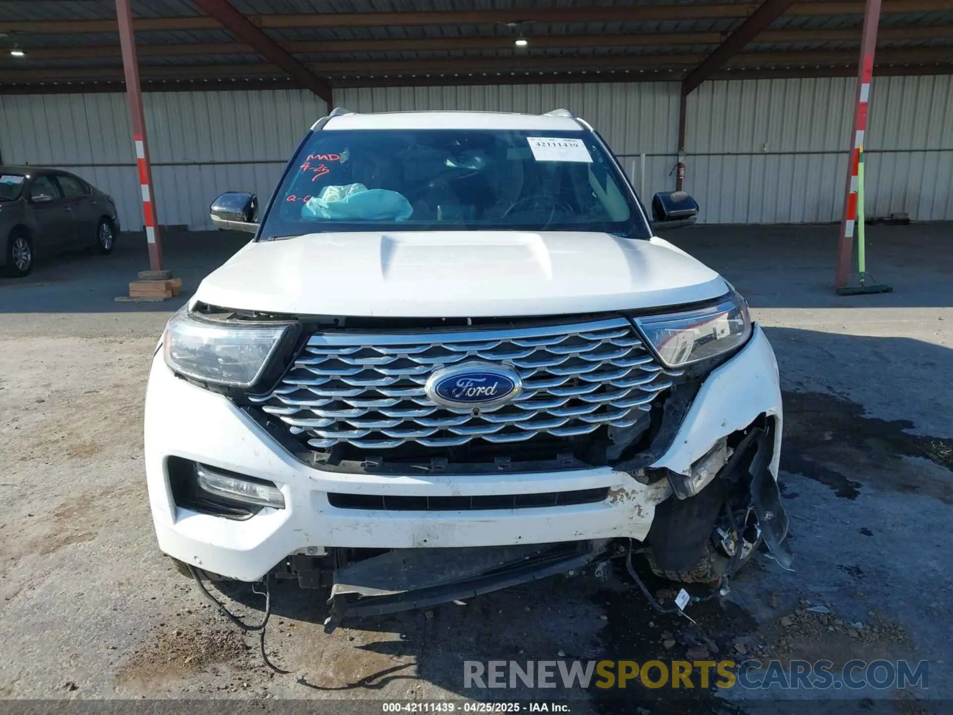 12 fotografías del automóvil dañado 1FM5K8HC8NGA37532 FORD EXPLORER 2022
