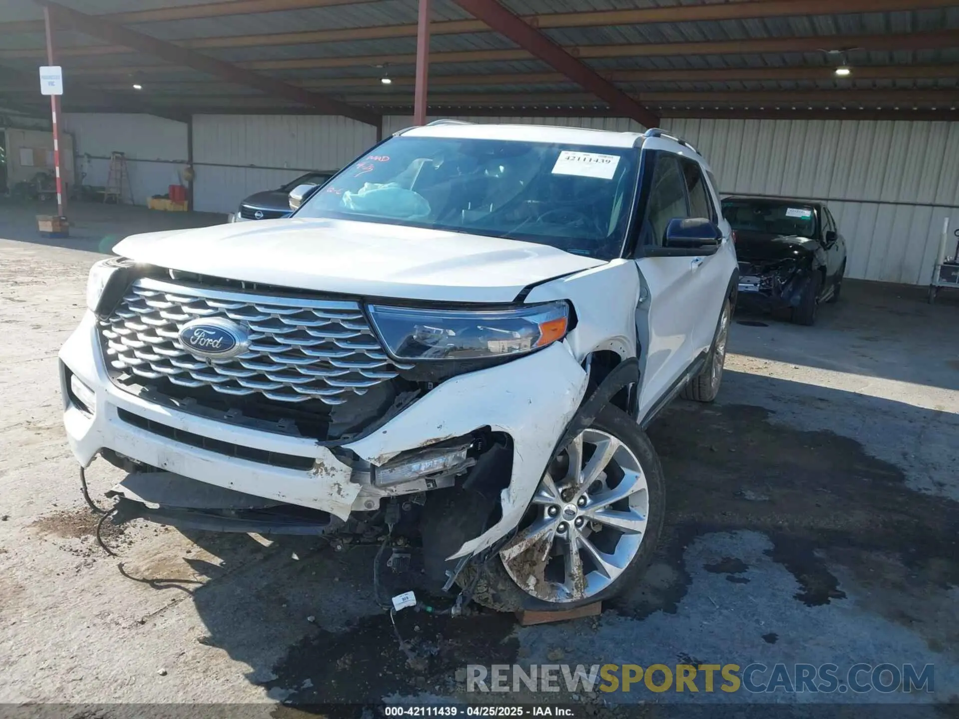 2 fotografías del automóvil dañado 1FM5K8HC8NGA37532 FORD EXPLORER 2022