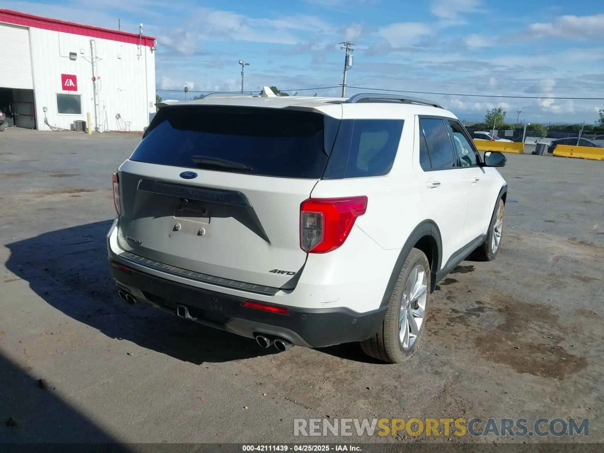 4 fotografías del automóvil dañado 1FM5K8HC8NGA37532 FORD EXPLORER 2022