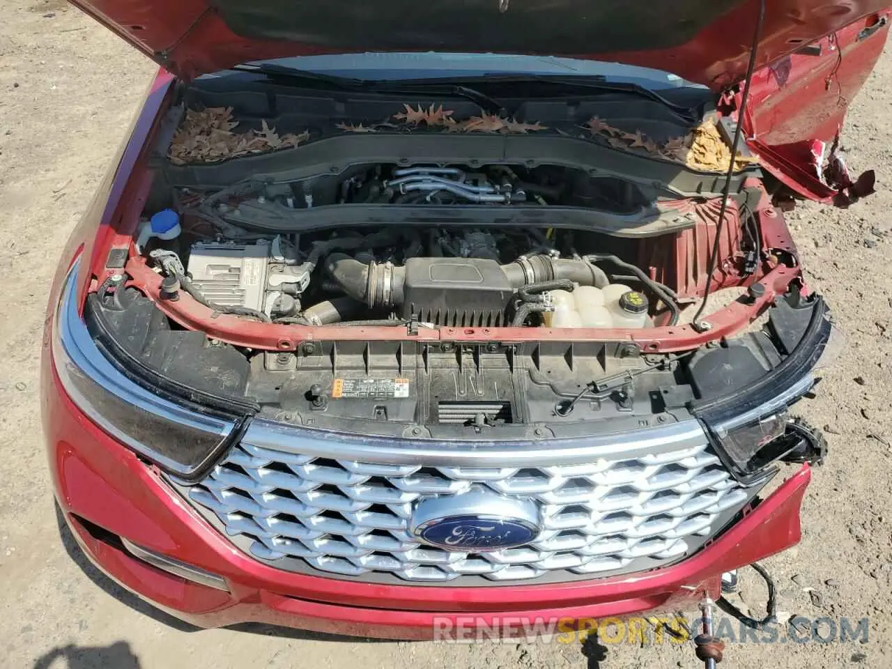 12 fotografías del automóvil dañado 1FM5K8HC9NGA75383 FORD EXPLORER 2022
