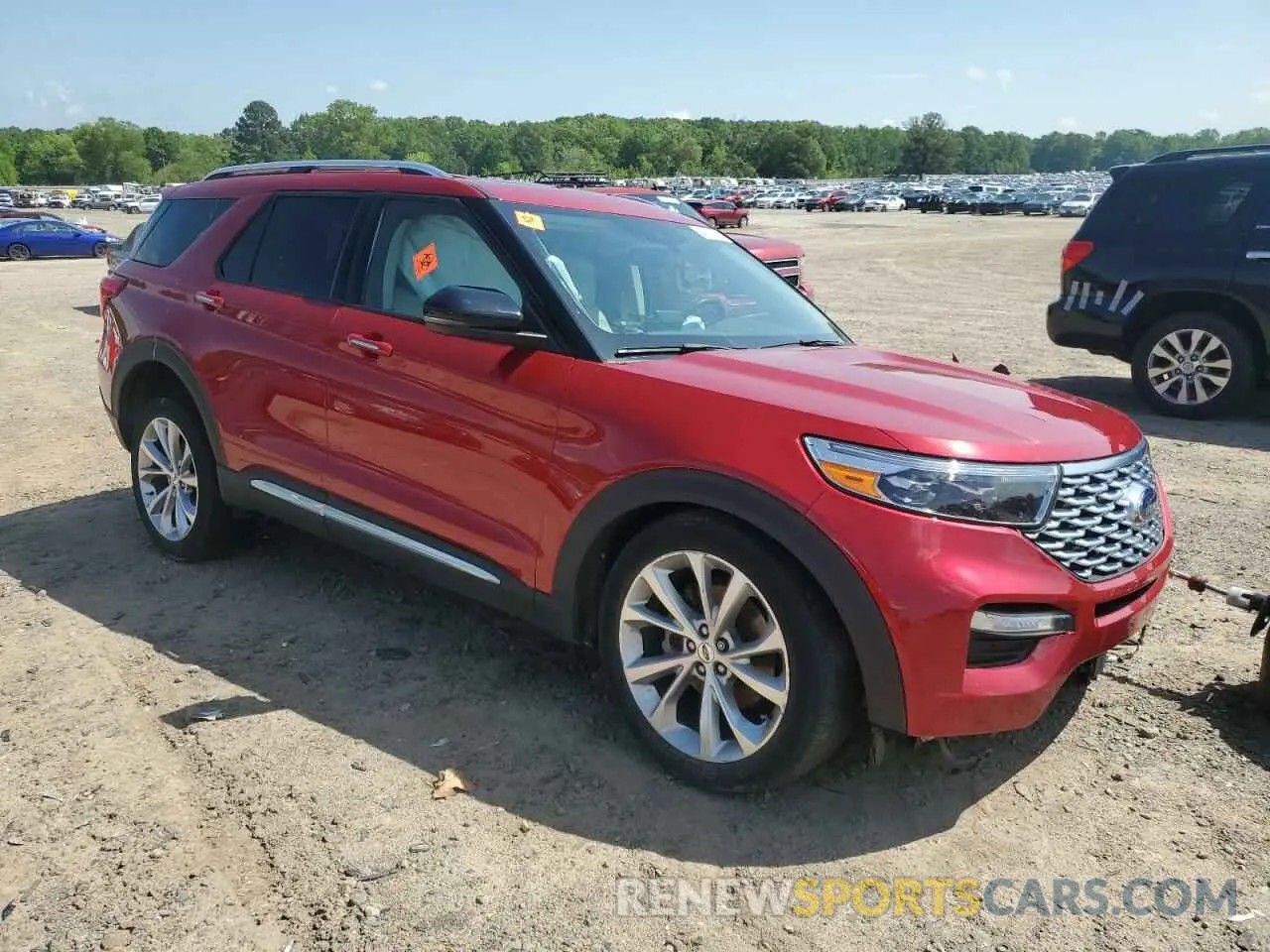 4 fotografías del automóvil dañado 1FM5K8HC9NGA75383 FORD EXPLORER 2022